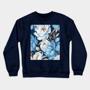 Blue Peonies for Mothers Day Crewneck Sweatshirt